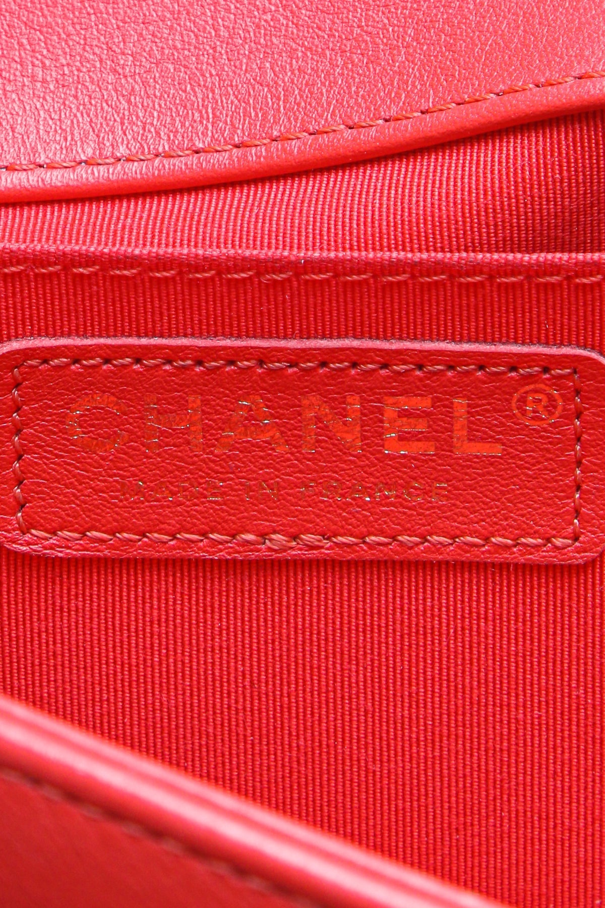Old Medium Boy Bag - Red - image 11
