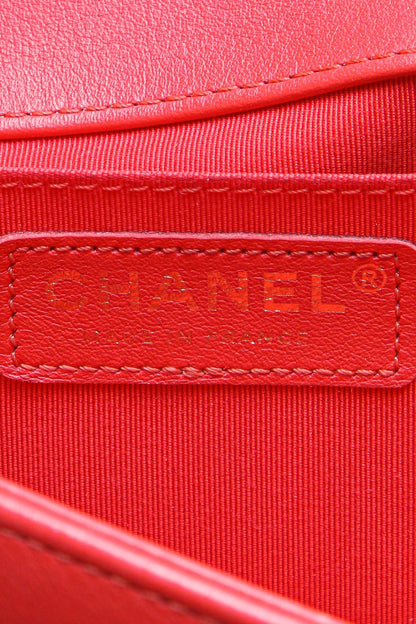 Old Medium Boy Bag - Red - image 11