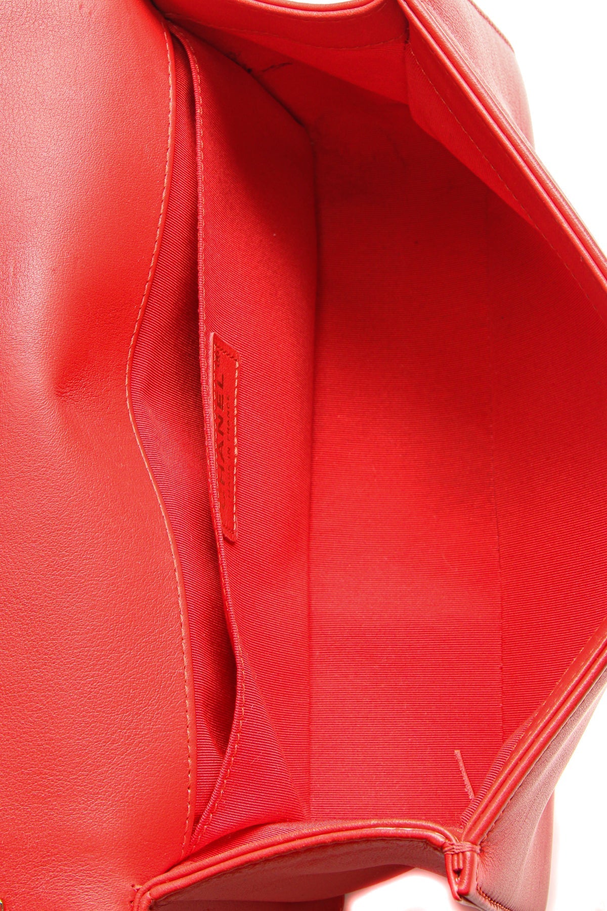 Old Medium Boy Bag - Red - image 10