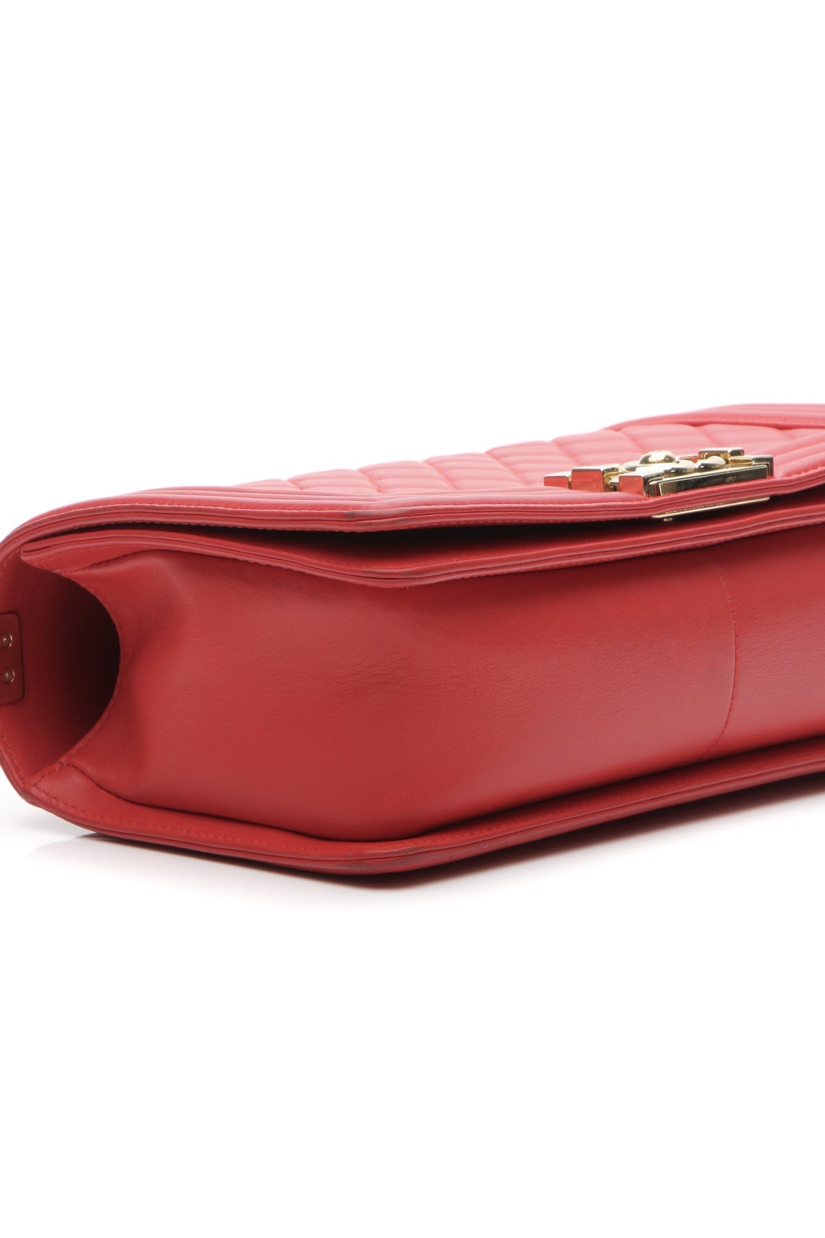 Old Medium Boy Bag - Red - image 5