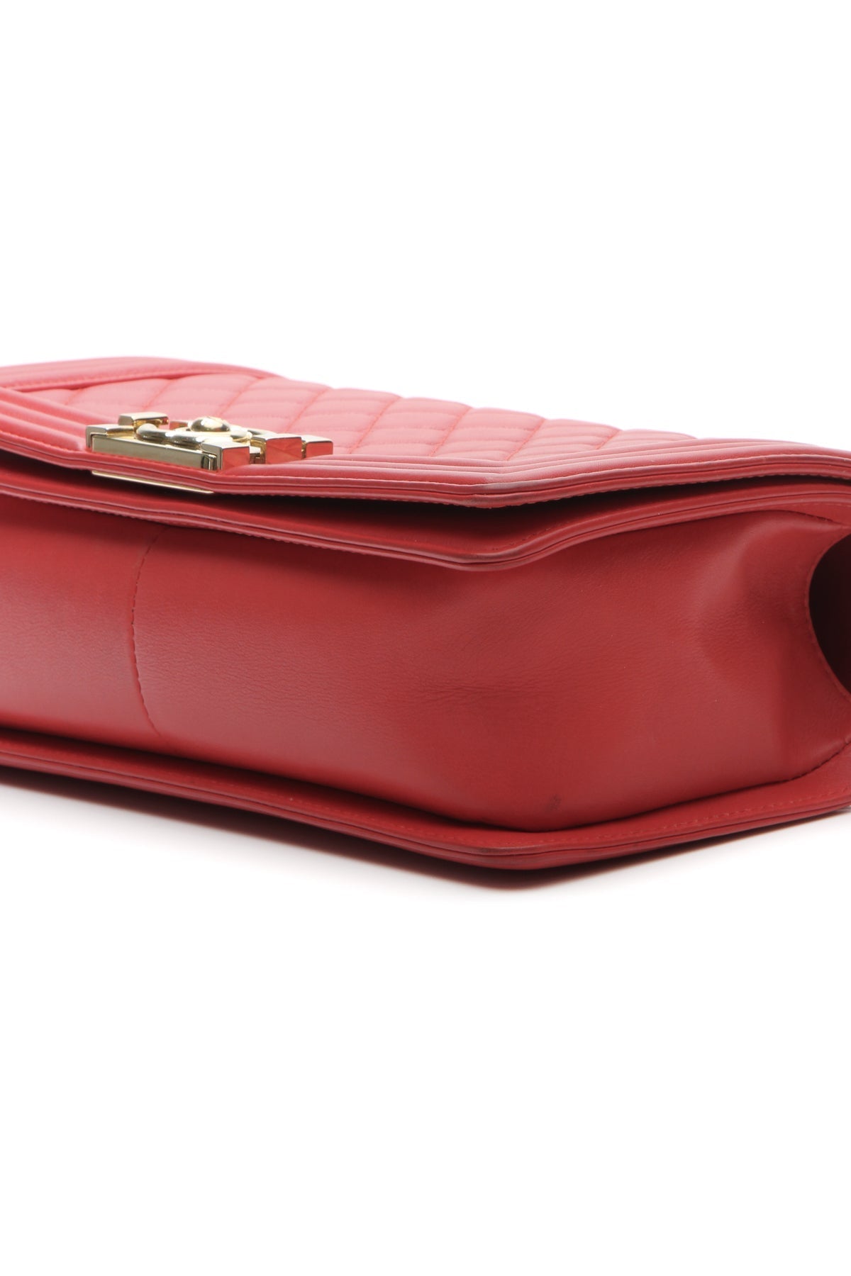 Old Medium Boy Bag - Red - image 6