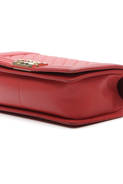 Old Medium Boy Bag - Red - image 6