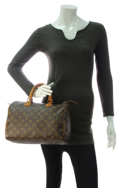 Vintage Speedy 30 Bag - Monogram - image 2