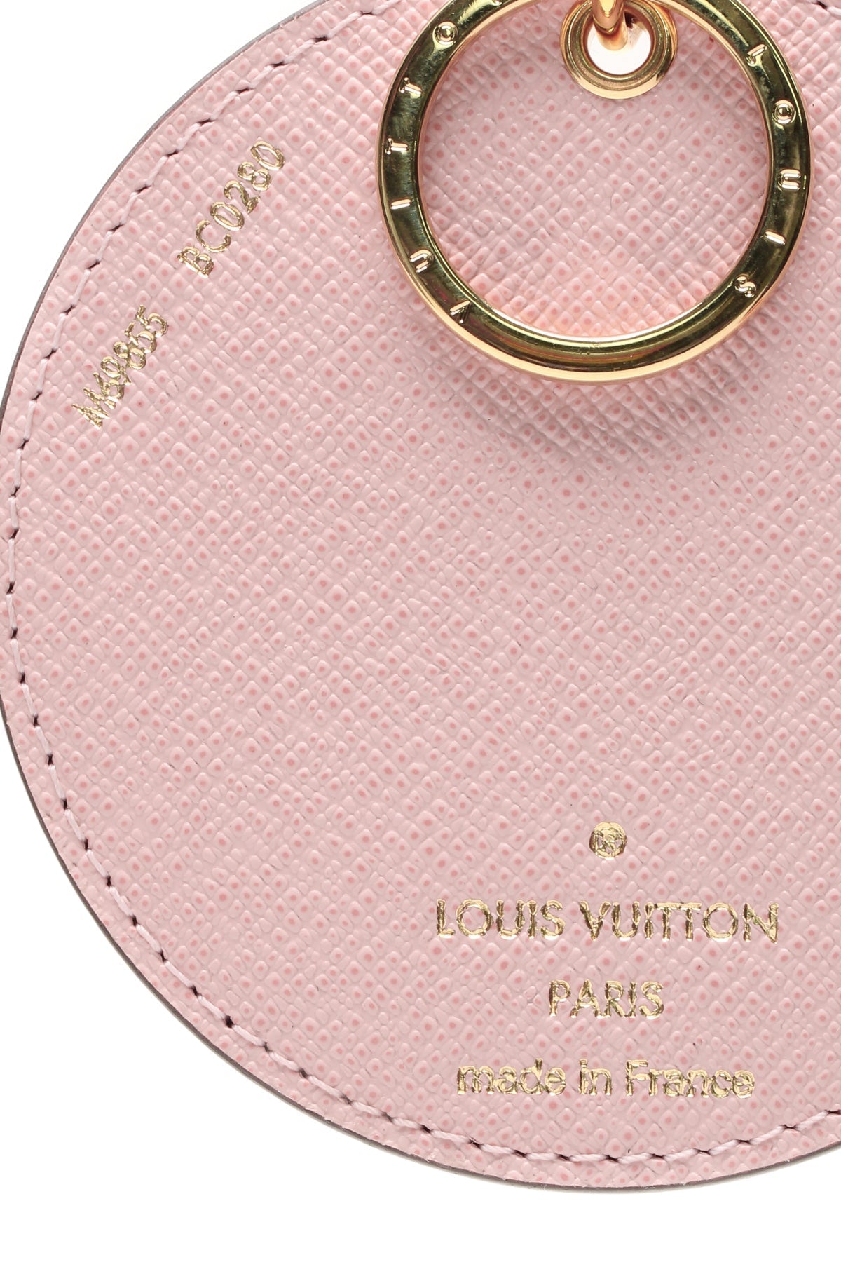 Big Wheel Bag Charm - Monogram/Rose Ballerine - image 3
