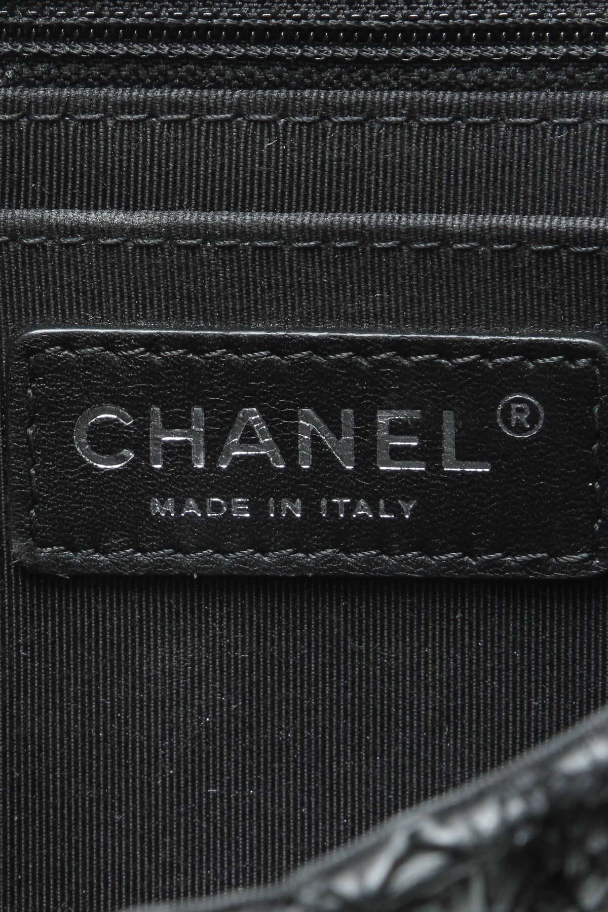 Chanel Crochet Small Flap Bag - Black - photo 8