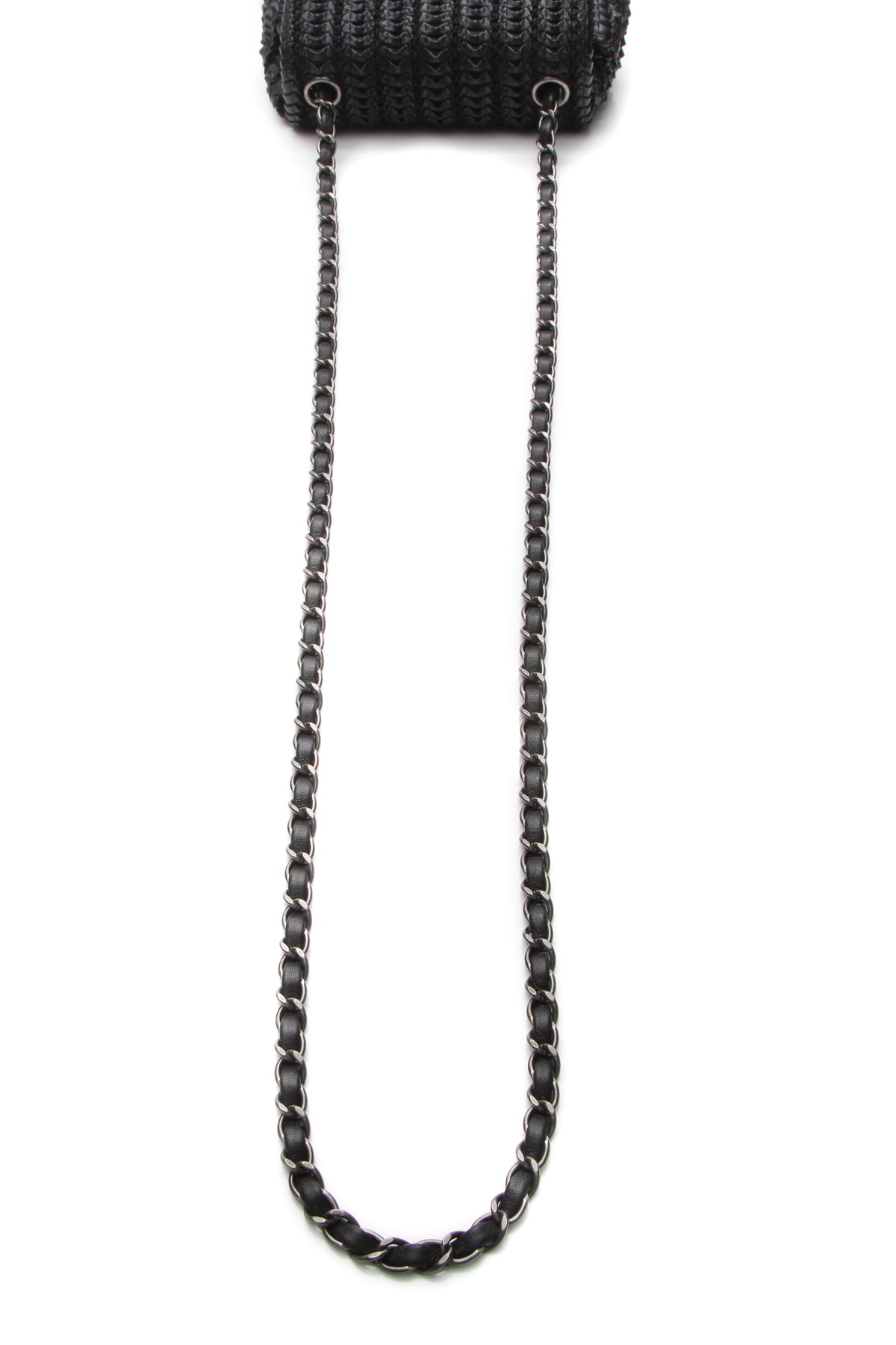 Chanel Crochet Small Flap Bag - Black - photo 5