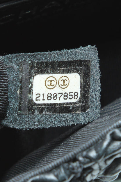Chanel Crochet Small Flap Bag - Black - photo 9