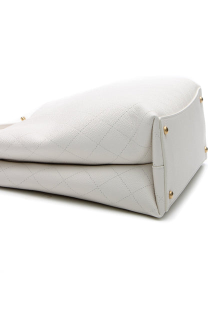 Large Shopping Tote Bag - White - image 5