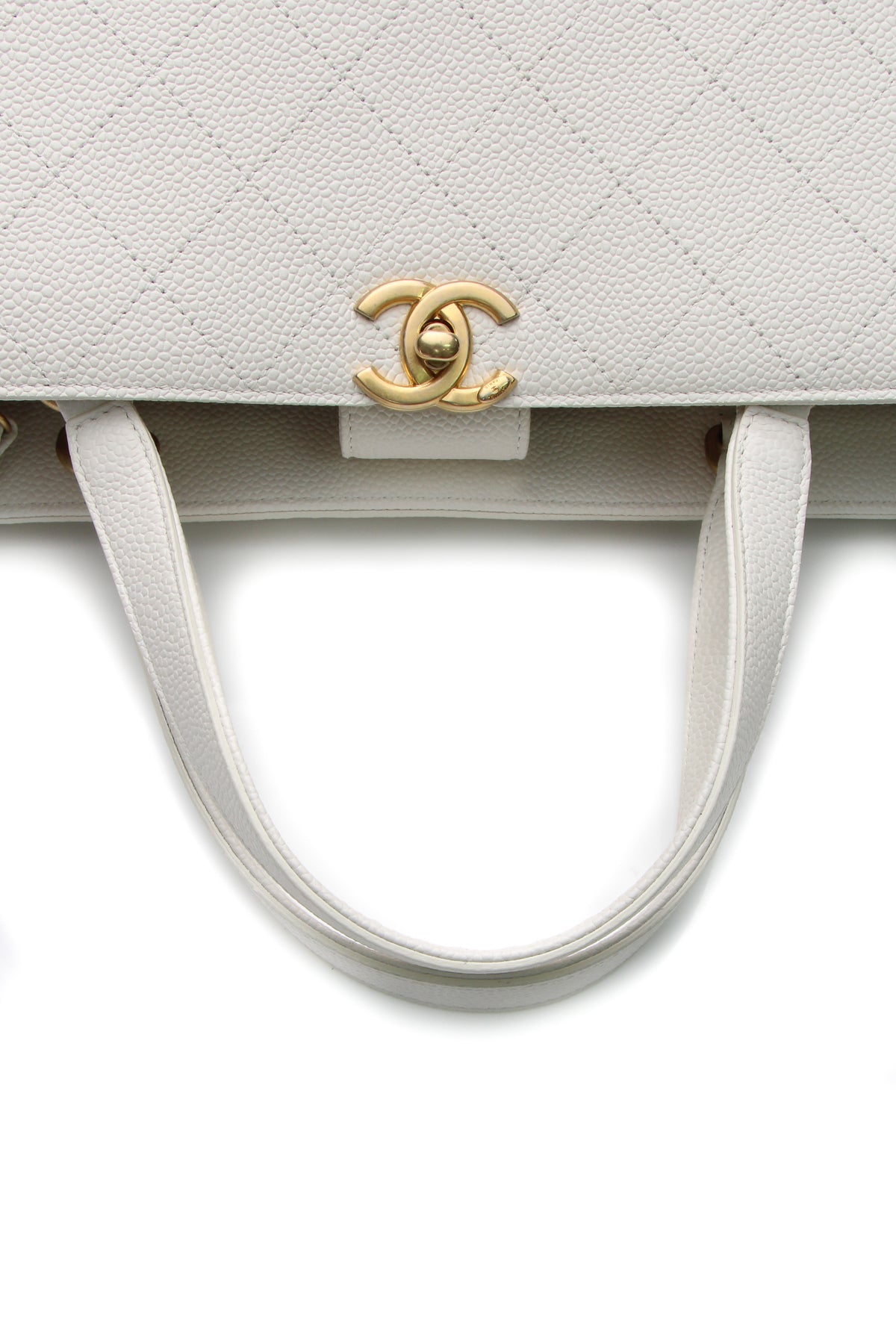 Large Shopping Tote Bag - White - image 7