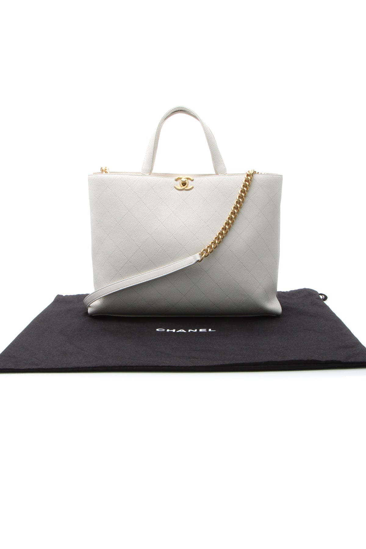 Large Shopping Tote Bag - White - image 14