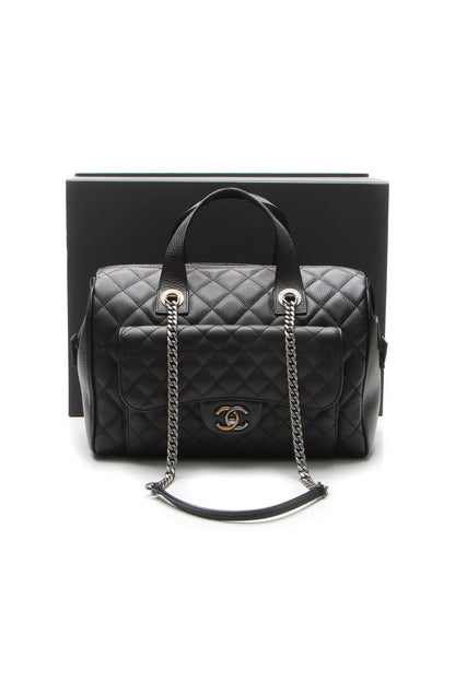 Casual Pocket Bowling Bag - Black - image 12