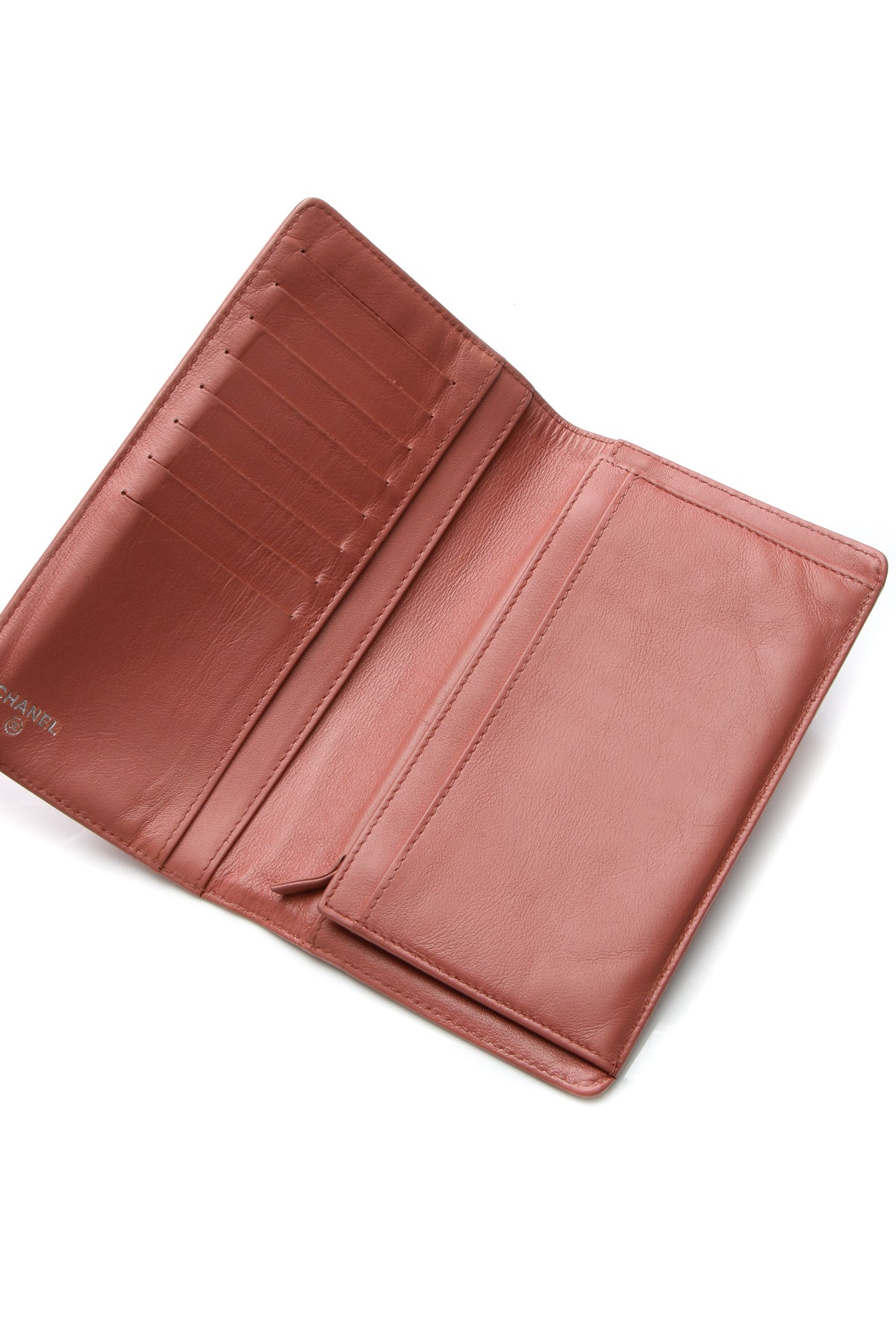 Timeless CC L Yen Wallet - Coral - image 7