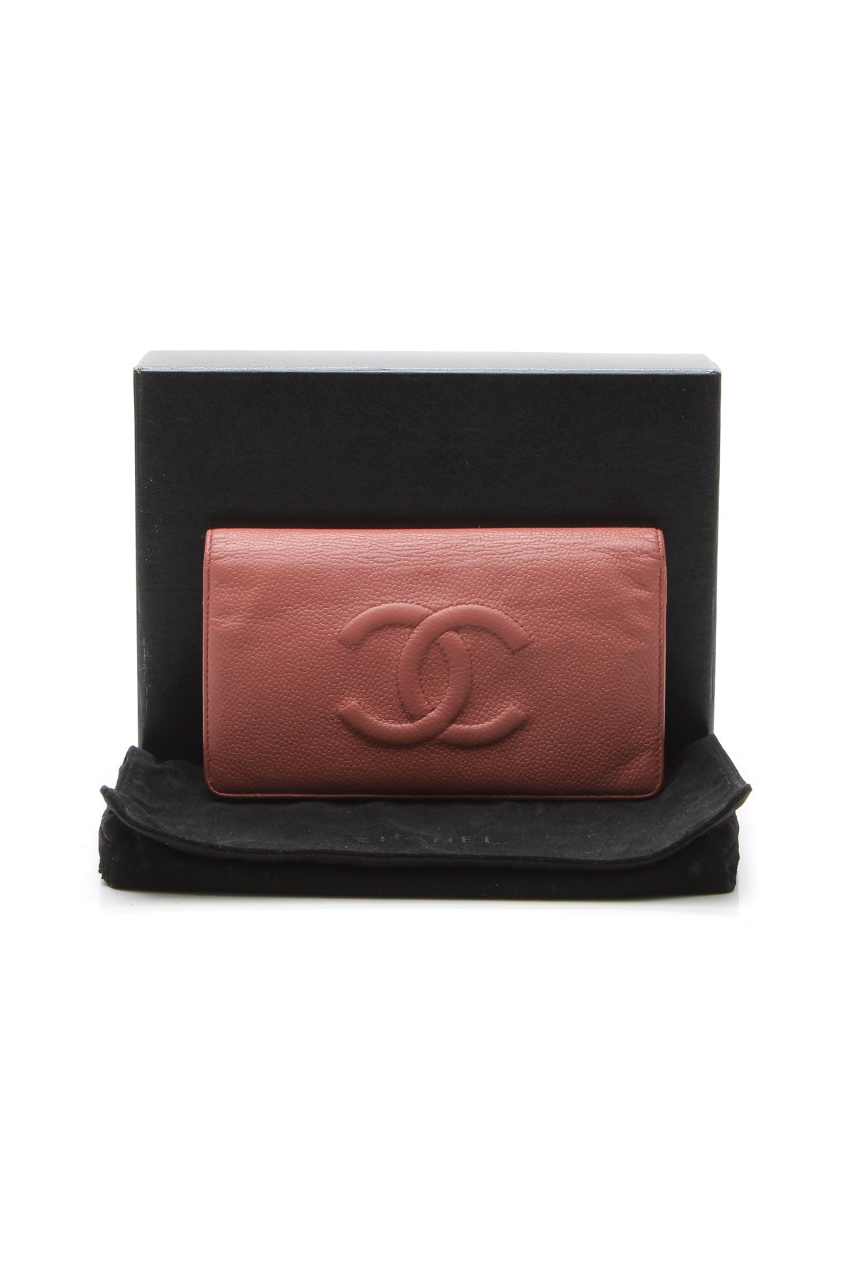 Timeless CC L Yen Wallet - Coral - image 14