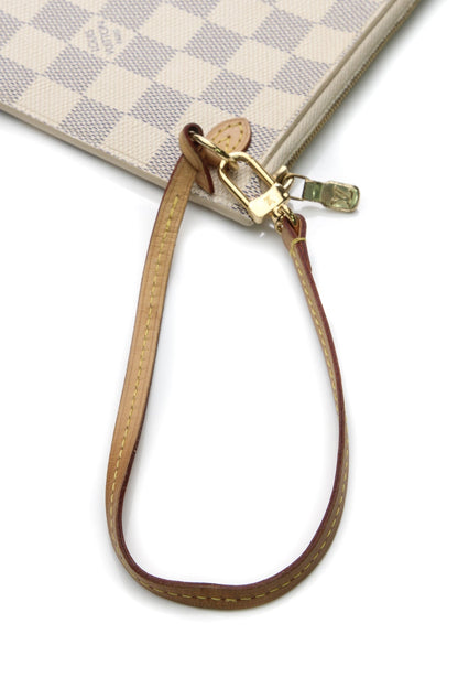 Neverfull Pouch Wristlet - Damier Azur - image 5