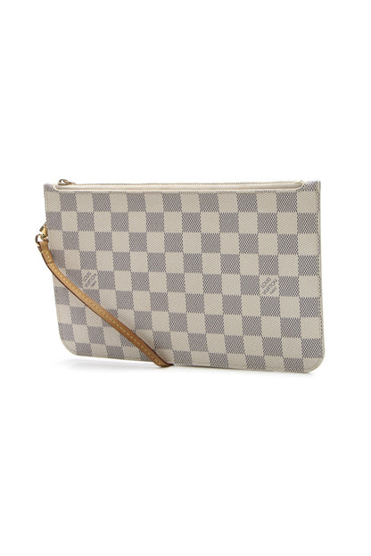 Neverfull Pouch Wristlet - Damier Azur - image 1