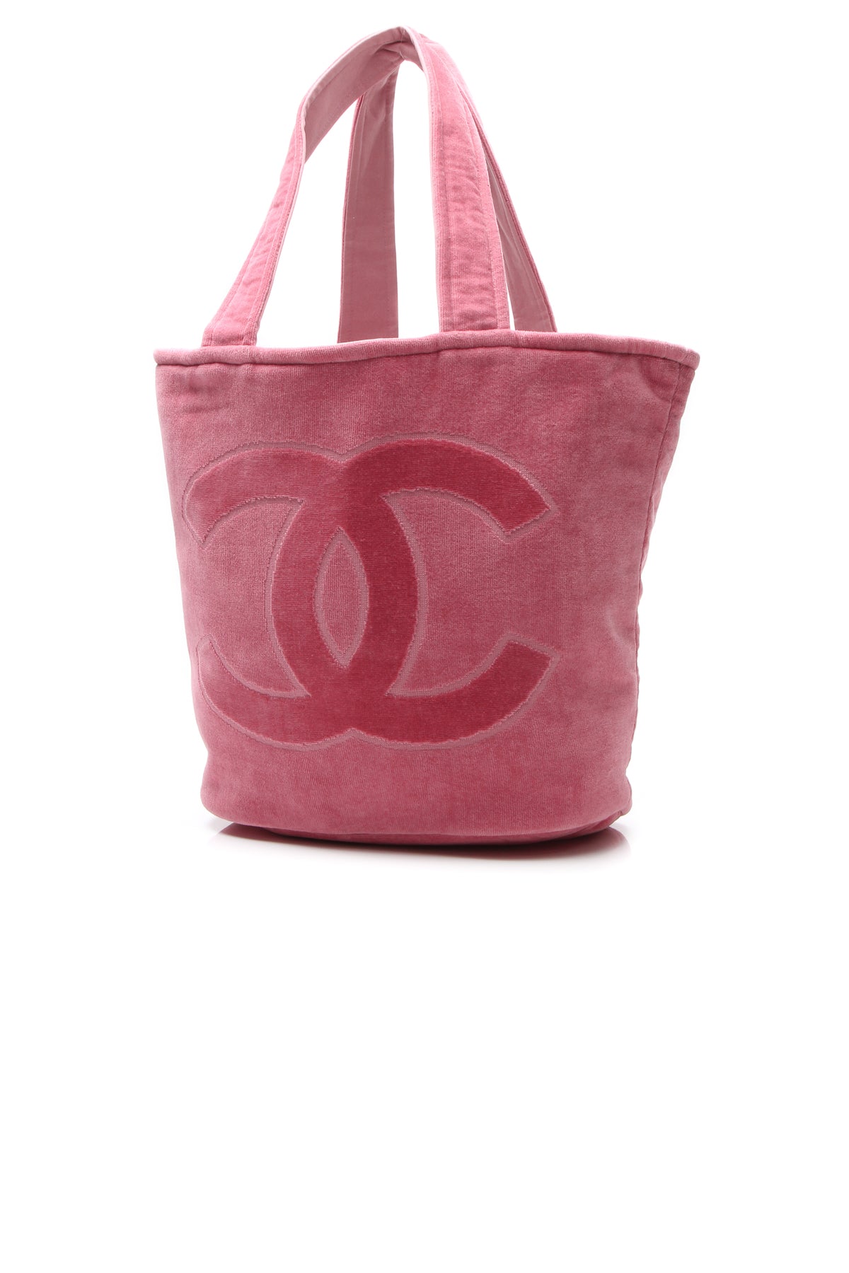 Reversible Beach Towel Tote Bag Set - Pink - image 3