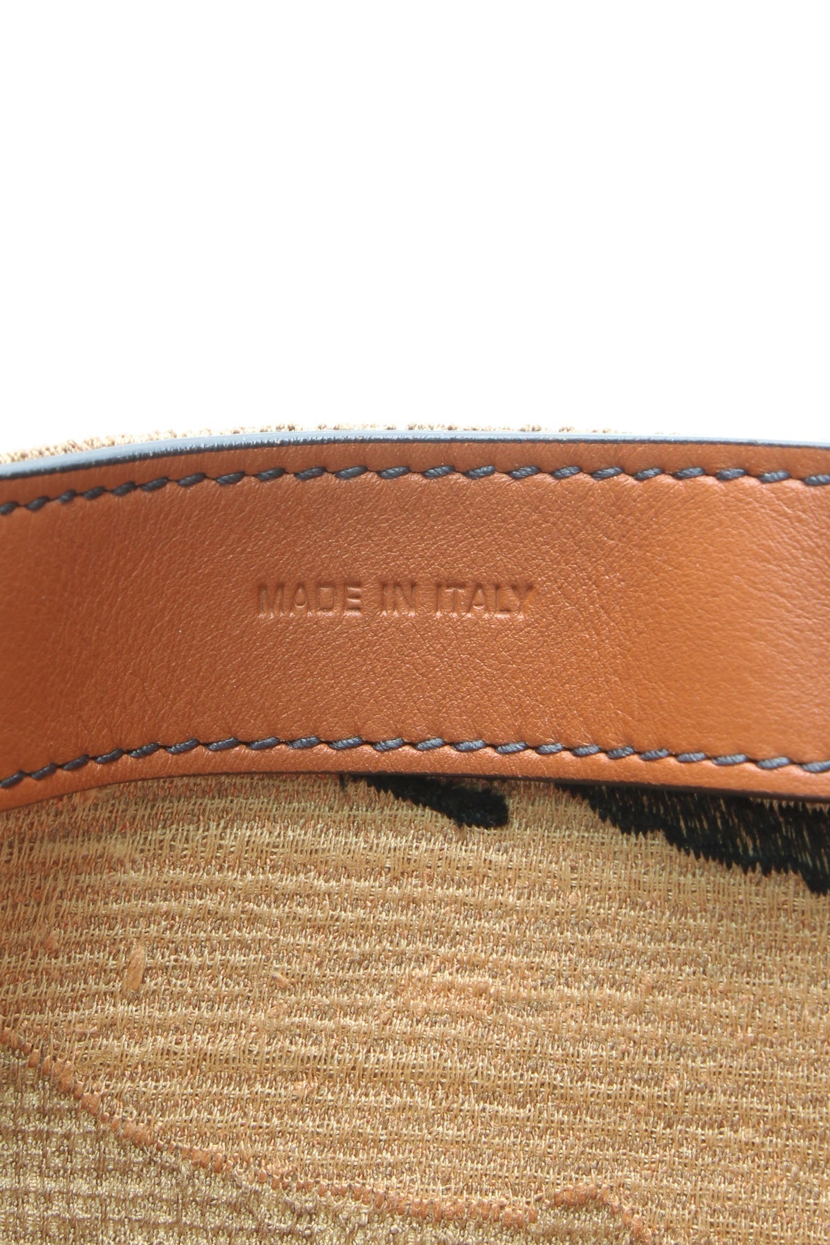 Embroidered Sauvage Tote Bag - Brown - image 8