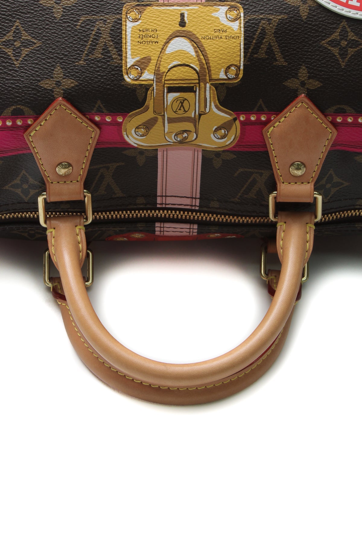 Summer Trunks Speedy Bandouliere 30 Bag - Monogram - image 7