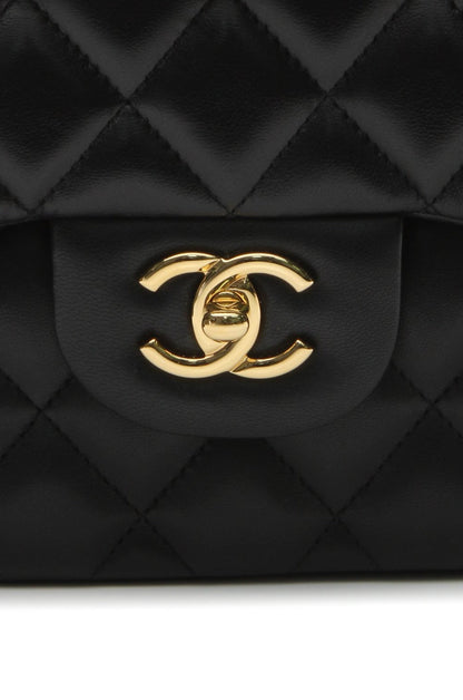 Classic Jumbo Double Flap Bag - Black - image 6