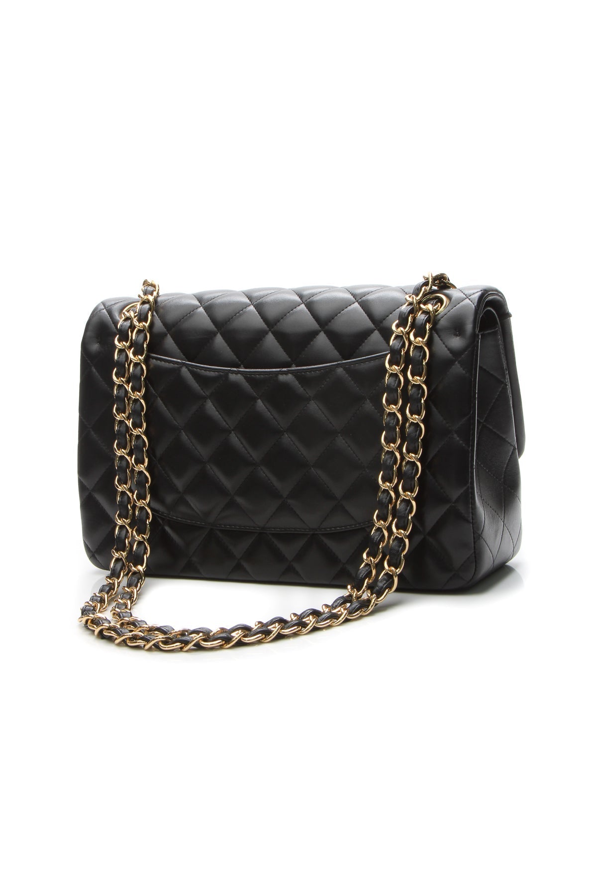 Classic Jumbo Double Flap Bag - Black - image 3