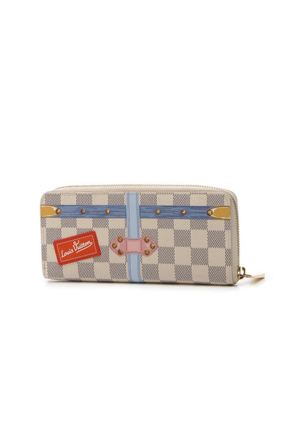 Summer Trunks Clemence Wallet - Damier Azur - image 2