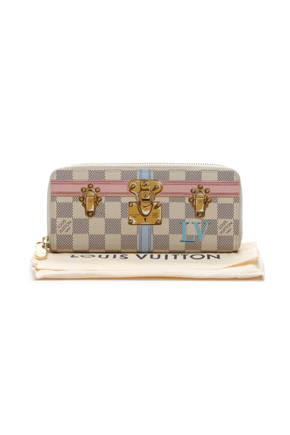Summer Trunks Clemence Wallet - Damier Azur - image 10