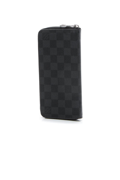 Vertical Zippy Wallet - Damier Graphite - image 2