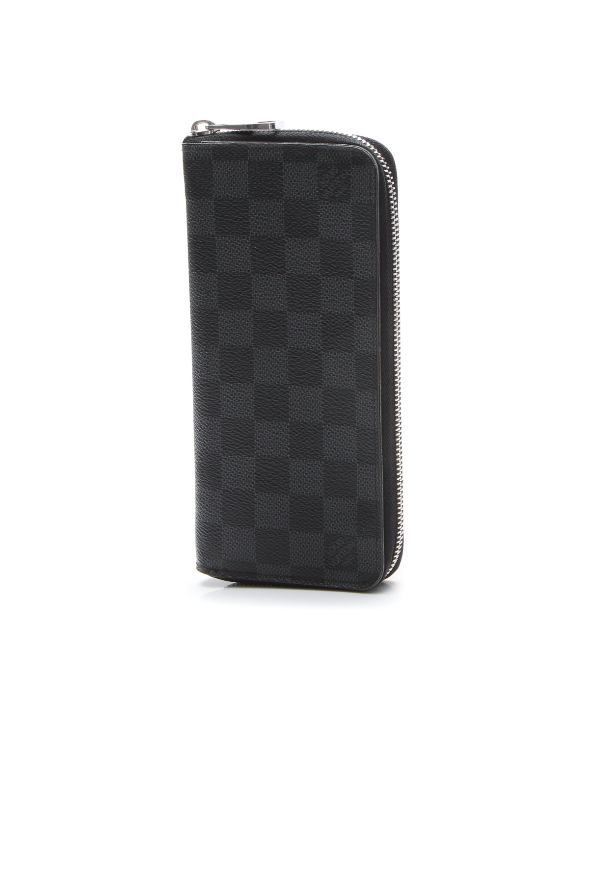 Vertical Zippy Wallet - Damier Graphite - image 1