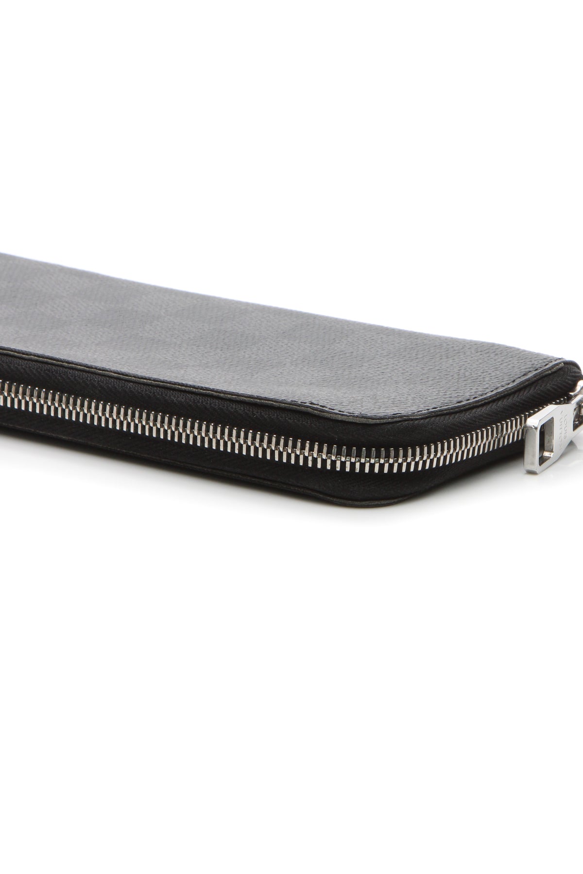 Vertical Zippy Wallet - Damier Graphite - image 4