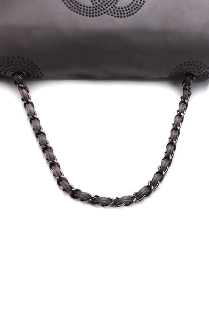 Studded CC Flap Bag - Gray - image 5