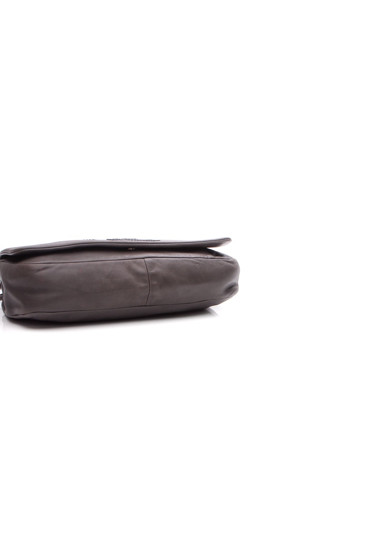 Studded CC Flap Bag - Gray - image 4