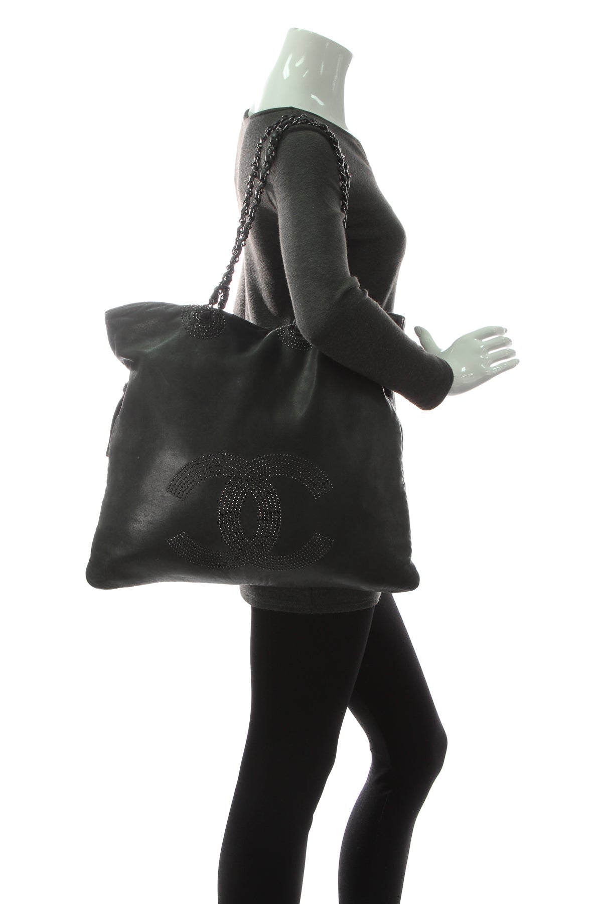 Studded Bon Bon Tote Bag - Black - image 2