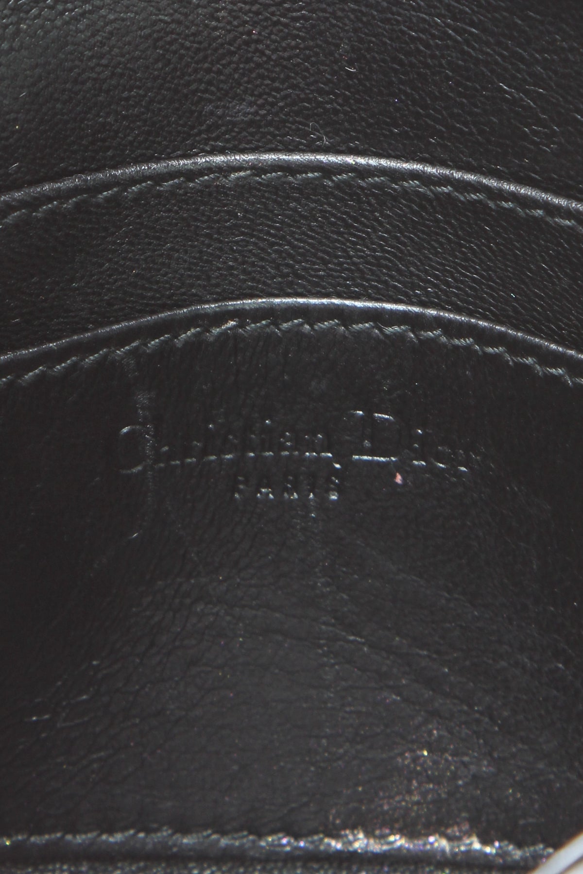 Cannage Mini Flap Chain Bag - Black - image 7