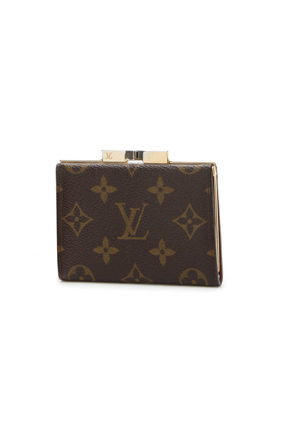 Louis Vuitton Vintage Kiss Lock Coin Purse - Monogram - photo 1