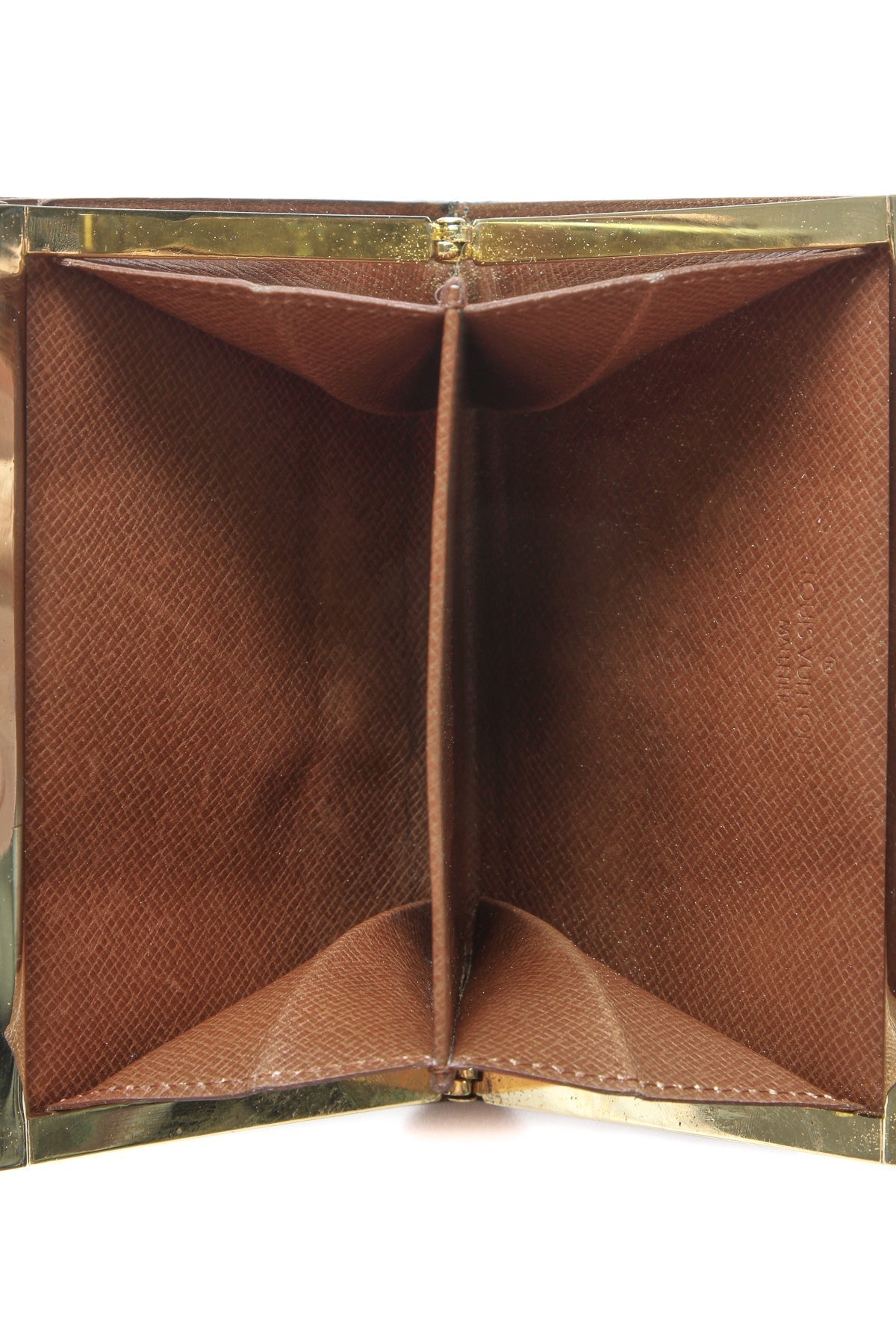 Louis Vuitton Vintage Kiss Lock Coin Purse - Monogram - photo 4
