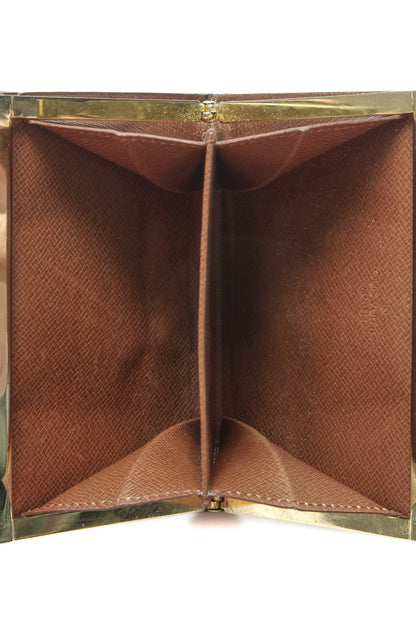 Louis Vuitton Vintage Kiss Lock Coin Purse - Monogram - photo 4