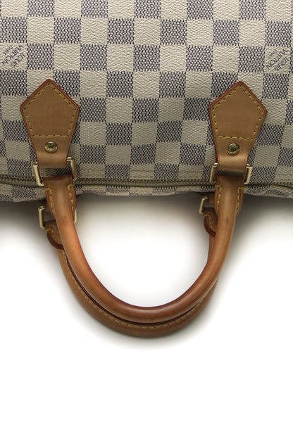 Speedy 30 Bag - Damier Azur - image 7