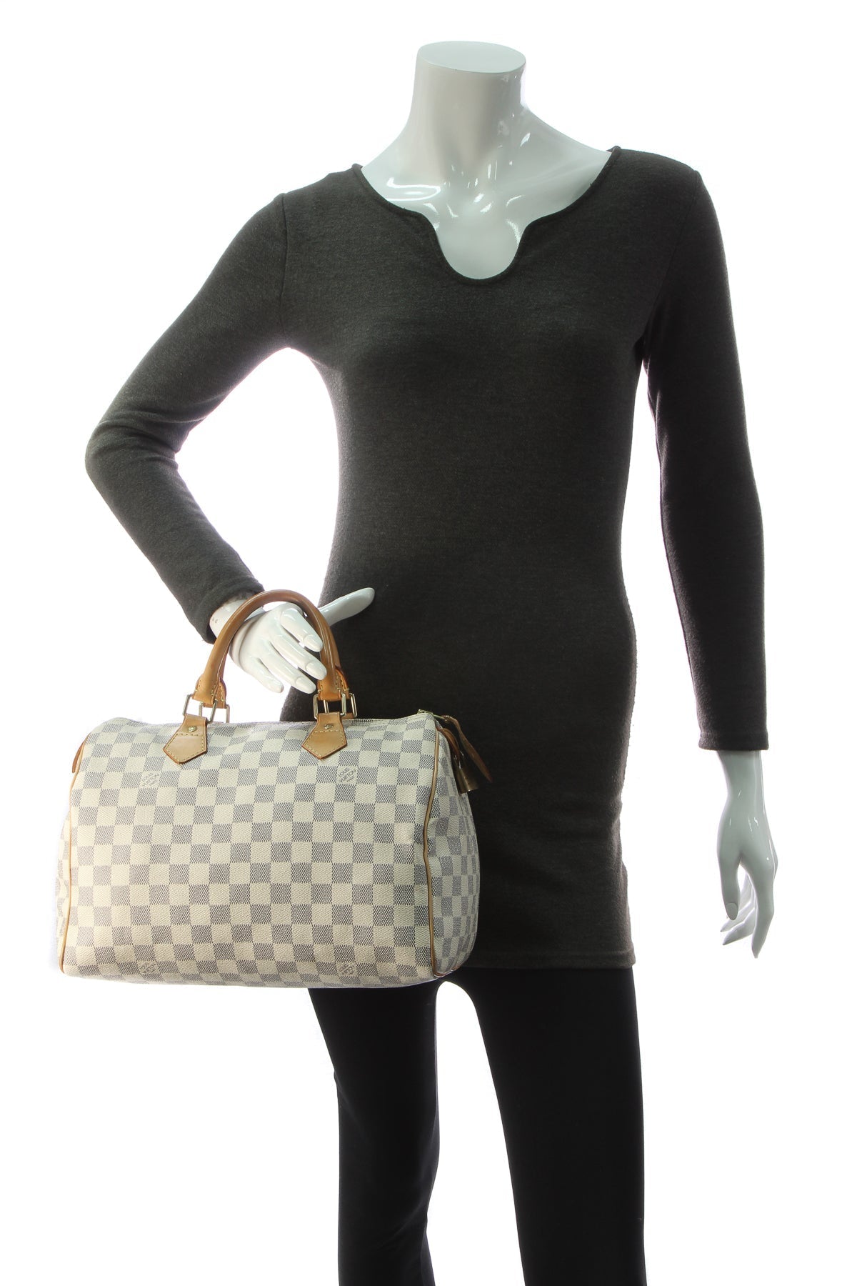 Speedy 30 Bag - Damier Azur - image 2