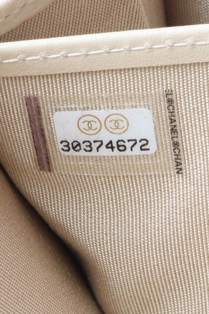 Quilted 19 Zip-Around Wallet - Beige - image 8