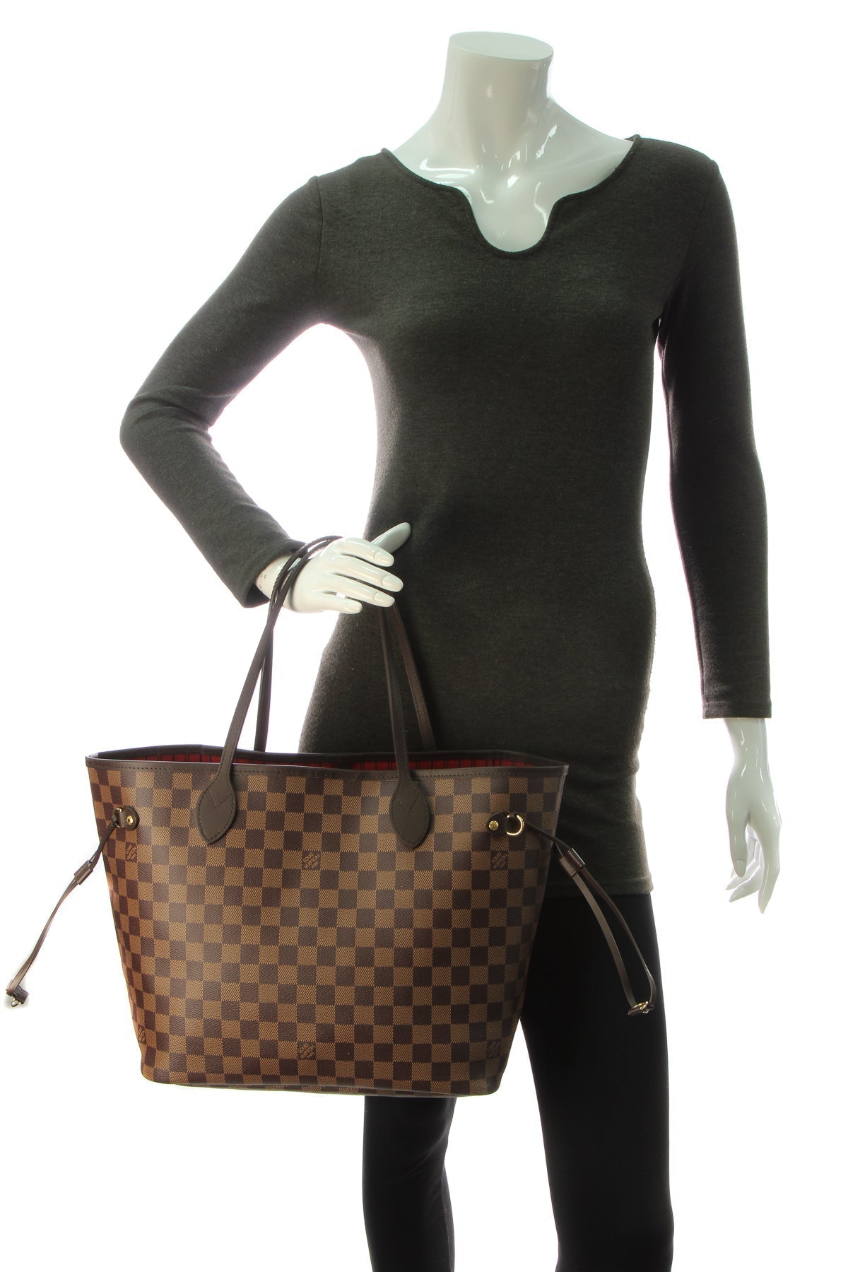 Neverfull MM Tote Bag- Damier Ebene - image 2