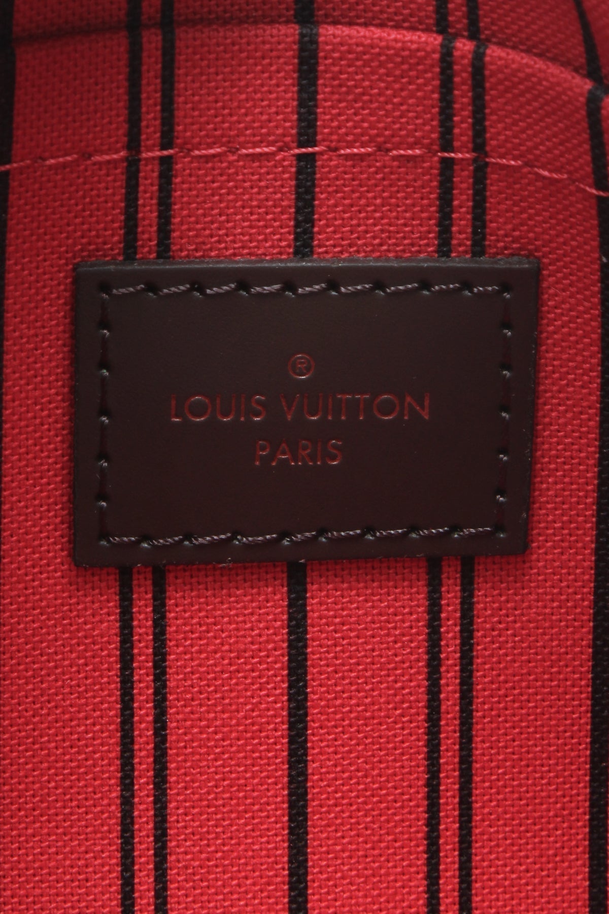 Louis Vuitton Neverfull Pouch Wristlet - Damier Ebene - photo 7