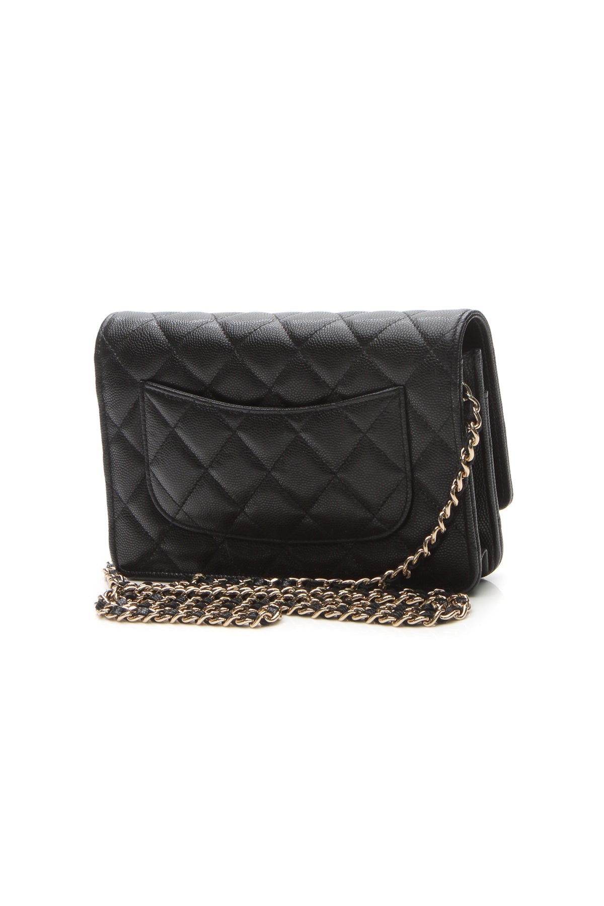 Chanel Quilted Candy WOC Crossbody Bag - Black - photo 3