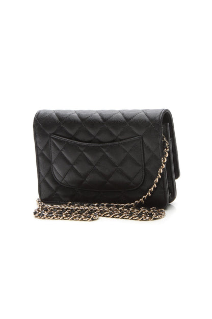 Chanel Quilted Candy WOC Crossbody Bag - Black - photo 3