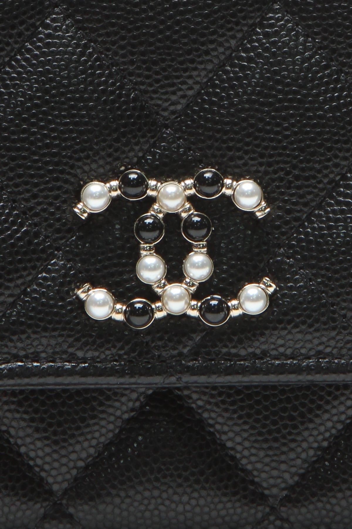 Quilted Candy WOC Crossbody Bag - Black - image 6