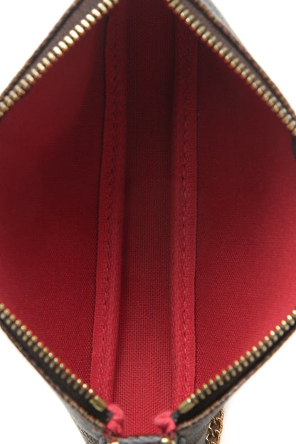 Louis Vuitton Mini Pochette Accessoires - Damier Ebene - photo 6