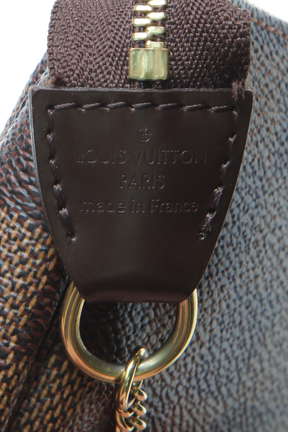 Louis Vuitton Mini Pochette Accessoires - Damier Ebene - photo 7