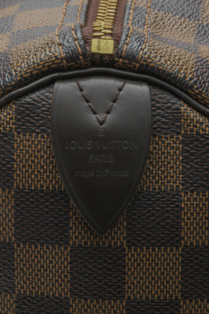 Louis Vuitton Speedy 35 Bag - Damier Ebene - photo 11