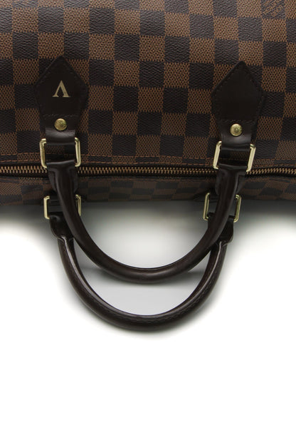 Speedy 35 Bag - Damier Ebene - image 8