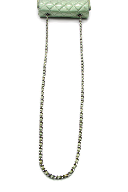 Extra Mini Rectangular Flap Bag - Green - image 5