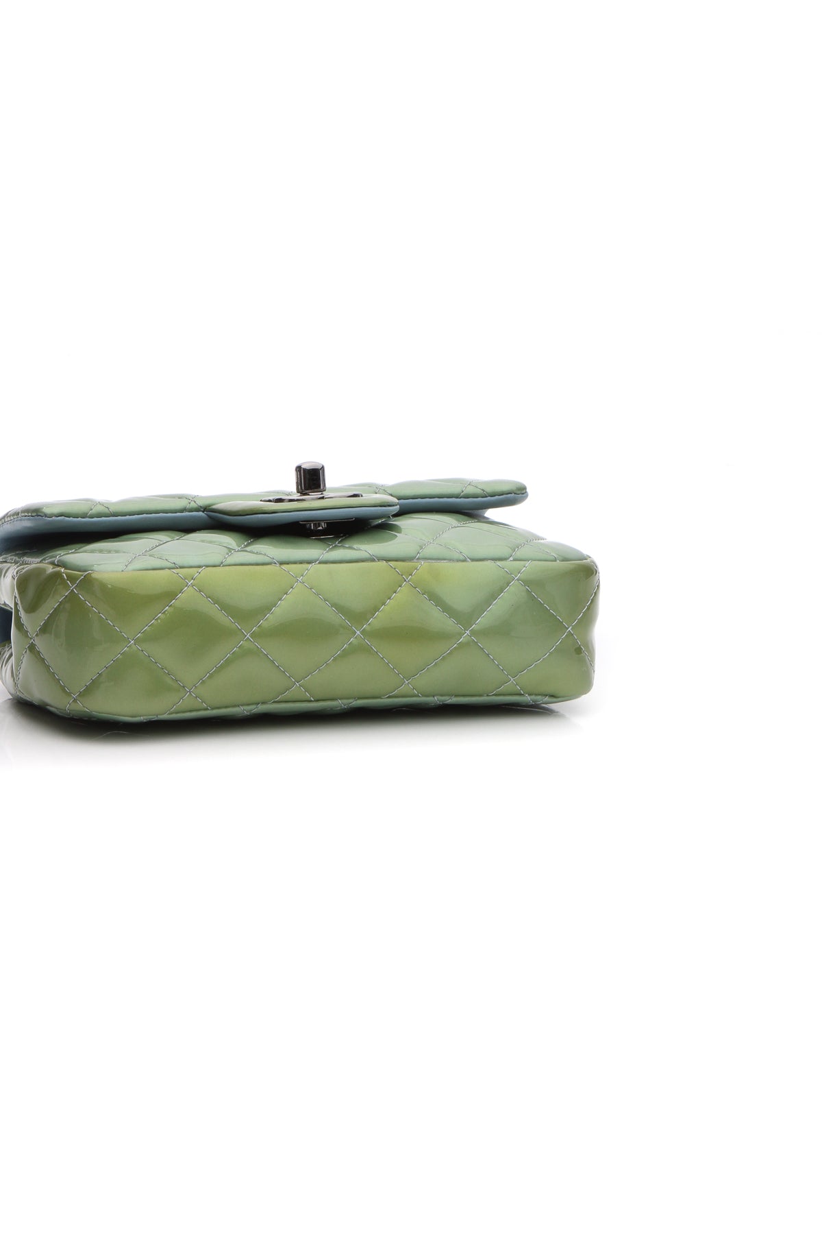 Extra Mini Rectangular Flap Bag - Green - image 4